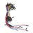 65pcs Breadboard Jumper Wires, Multicolors Solderless Flexible Jumper Wires, Cable Line Connector Test Cable Kit for Electronic Breadboard PCB