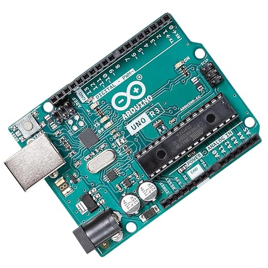 Arduino UNO R3 Original Genuine Board with DIP ATmega328P Microcontroller USB Type B 14 Digital I O PWM Pins for Robotics IoT Automation STEM DIY Electronics Projects