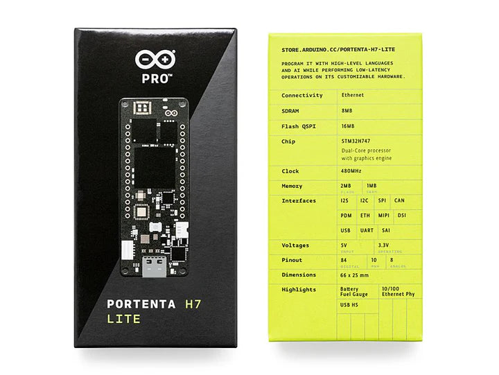Arduino Portenta H7 Lite