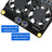 F19E Raspberry Pi Dual Cooling Fan Hat