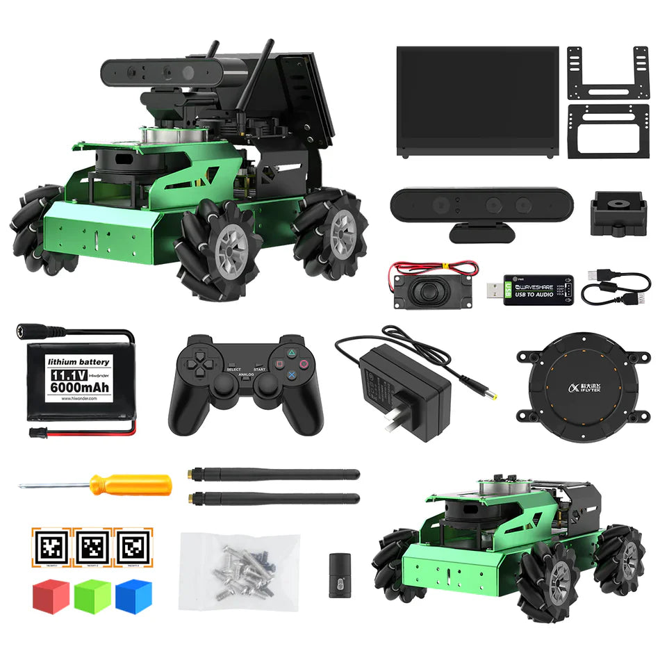 Hiwonder JetAuto ROS1 ROS2 Robot Car