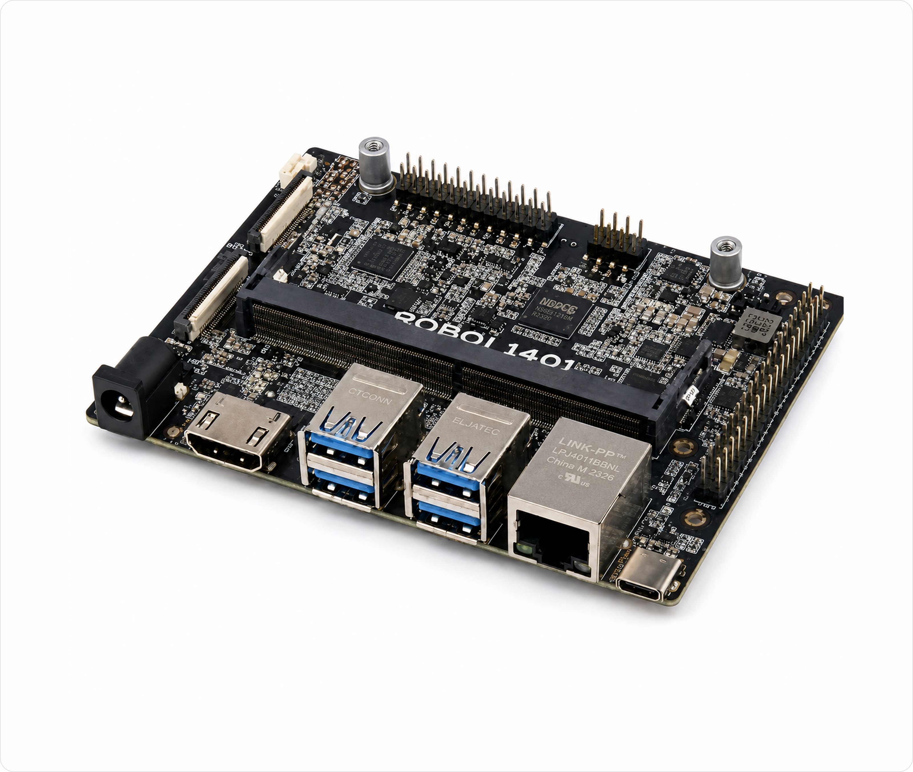 ROBOi J401 - Open-source carrier board for Jetson Orin Nano/Orin NX