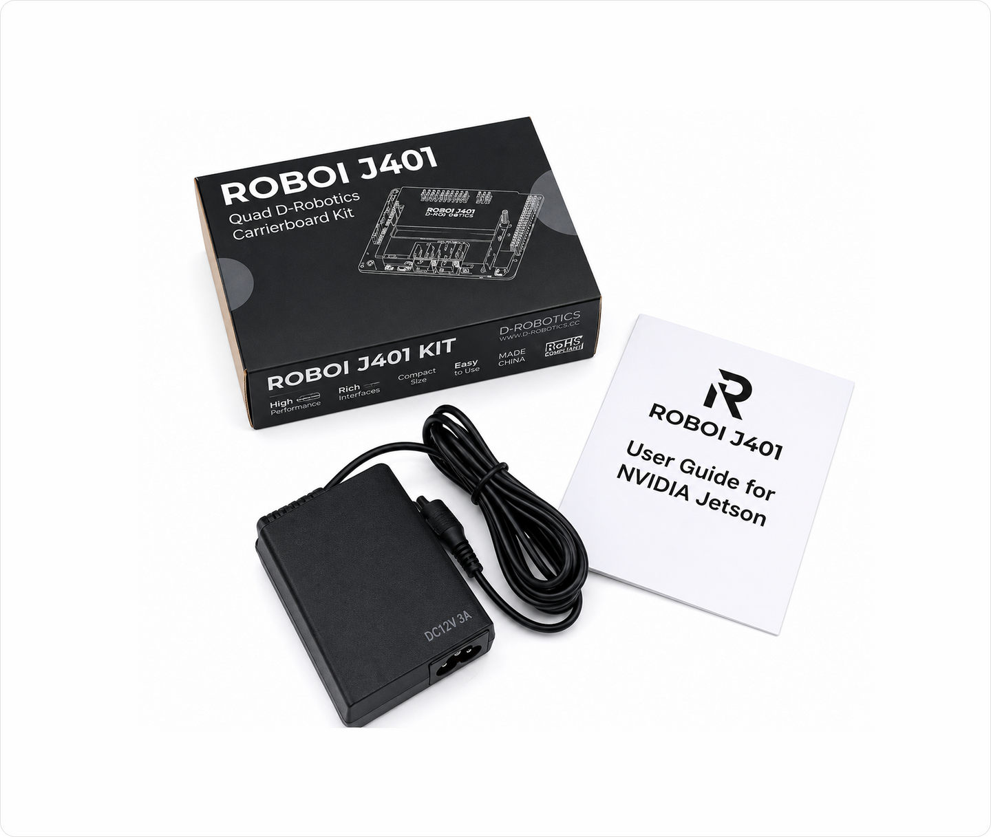 ROBOi J401 - Open-source carrier board for Jetson Orin Nano/Orin NX