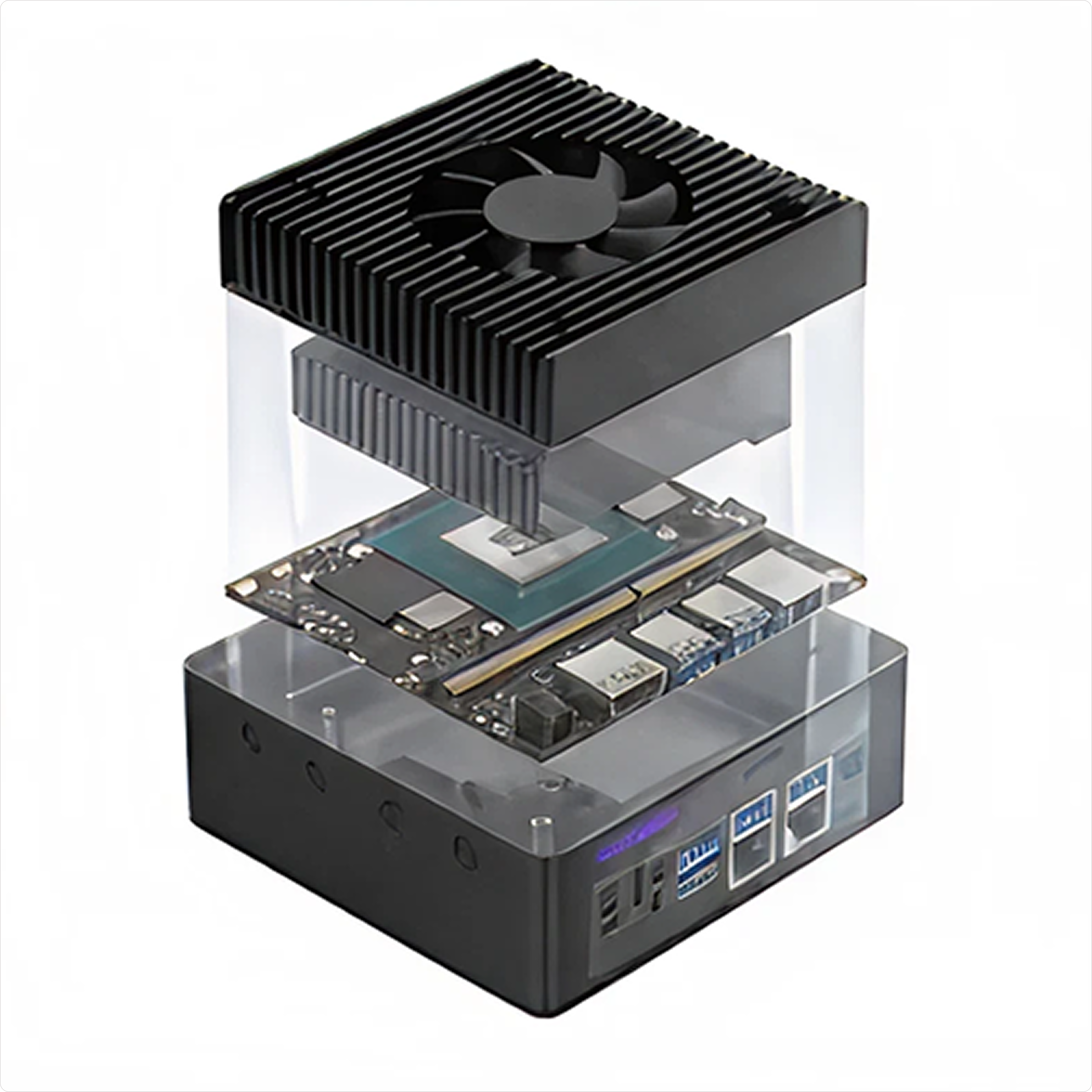 ROBOi Super J3011 - Advanced Edge AI Computer with NVIDIA® Jetson™ Orin™ Nano 8GB