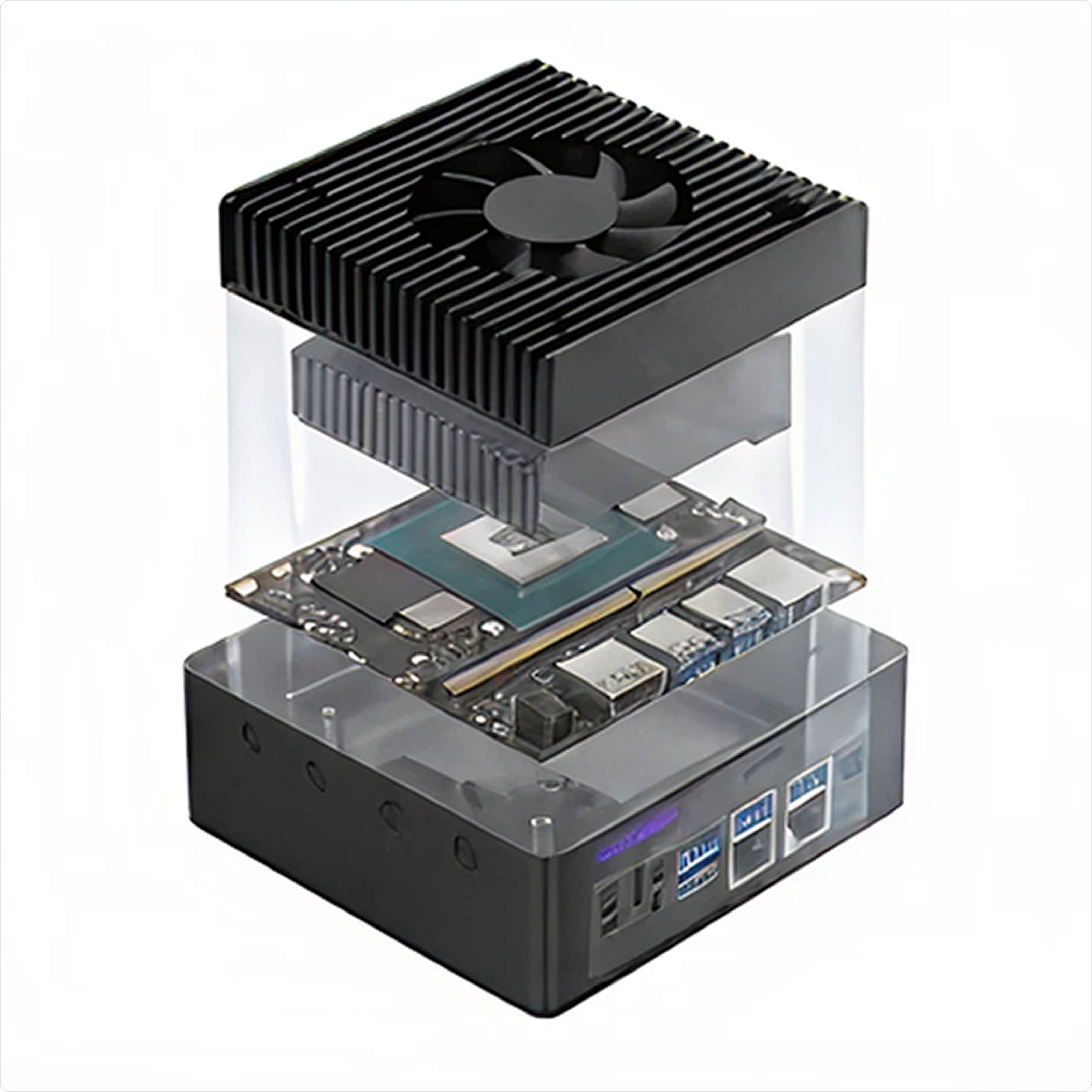 ROBOi Super J3010 - Advanced Edge AI Computer with NVIDIA® Jetson™ Orin™ Nano 4GB