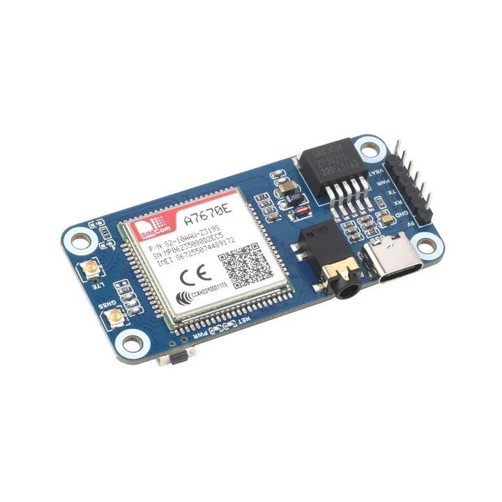 A7670E Cat-1 GNSS HAT