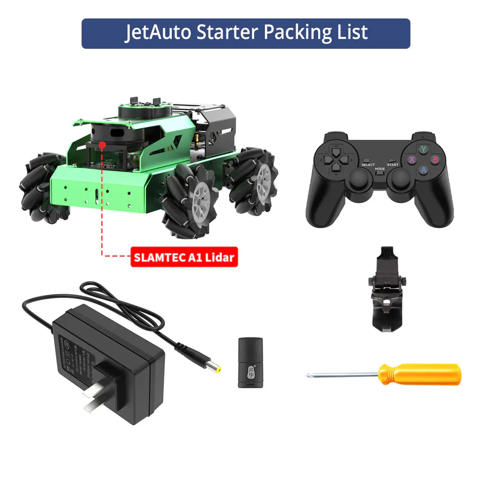Hiwonder JetAuto ROS1 ROS2 Robot Car