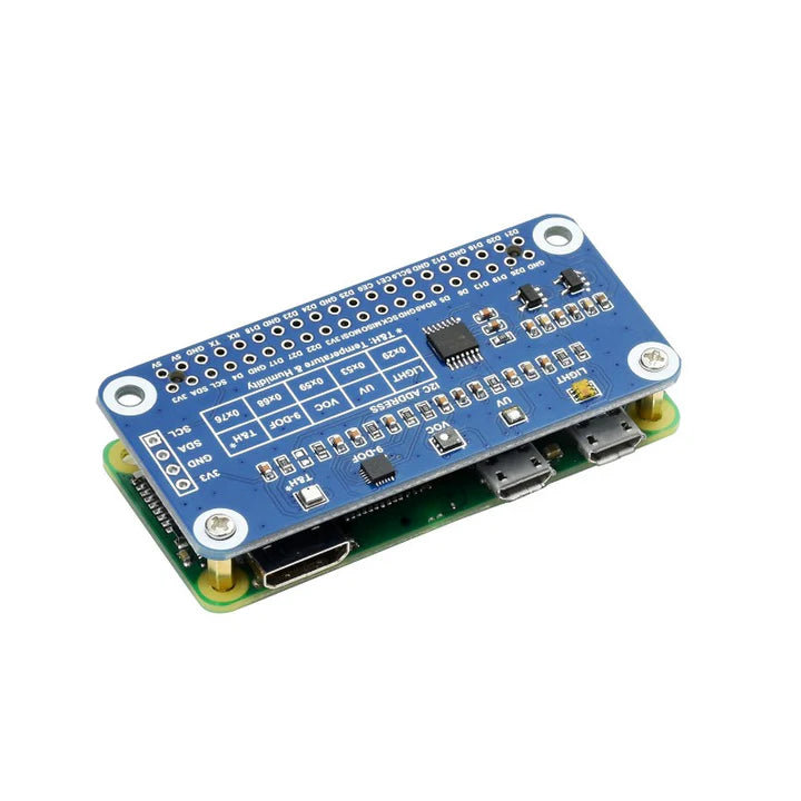 Environment Sensor I2C HAT for Raspberry Pi