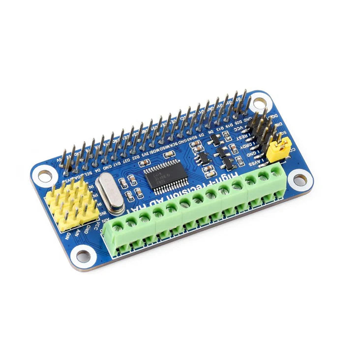 High-Precision AD HAT For Raspberry Pi