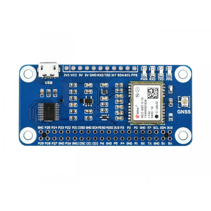 NEO-M8T GNSS TIMING HAT for Raspberry Pi
