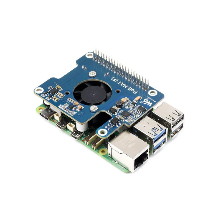 Power Over Ethernet HAT For Raspberry Pi 5
