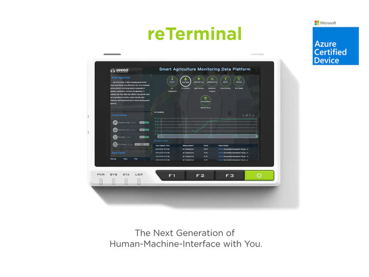 reTerminal CM4104032 - AI, IoT, IIoT Human Machine Interface