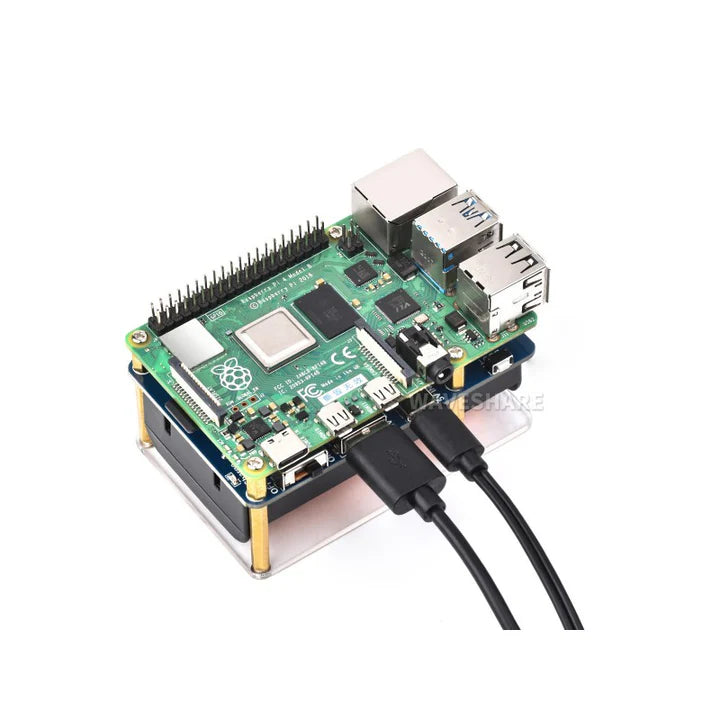 UPS HAT for Raspberry Pi with 21700 Batteries